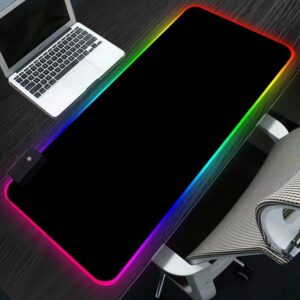 LED RGB Desk mats gamer large XXL