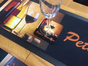 Bar runners nitrile rubber with edge