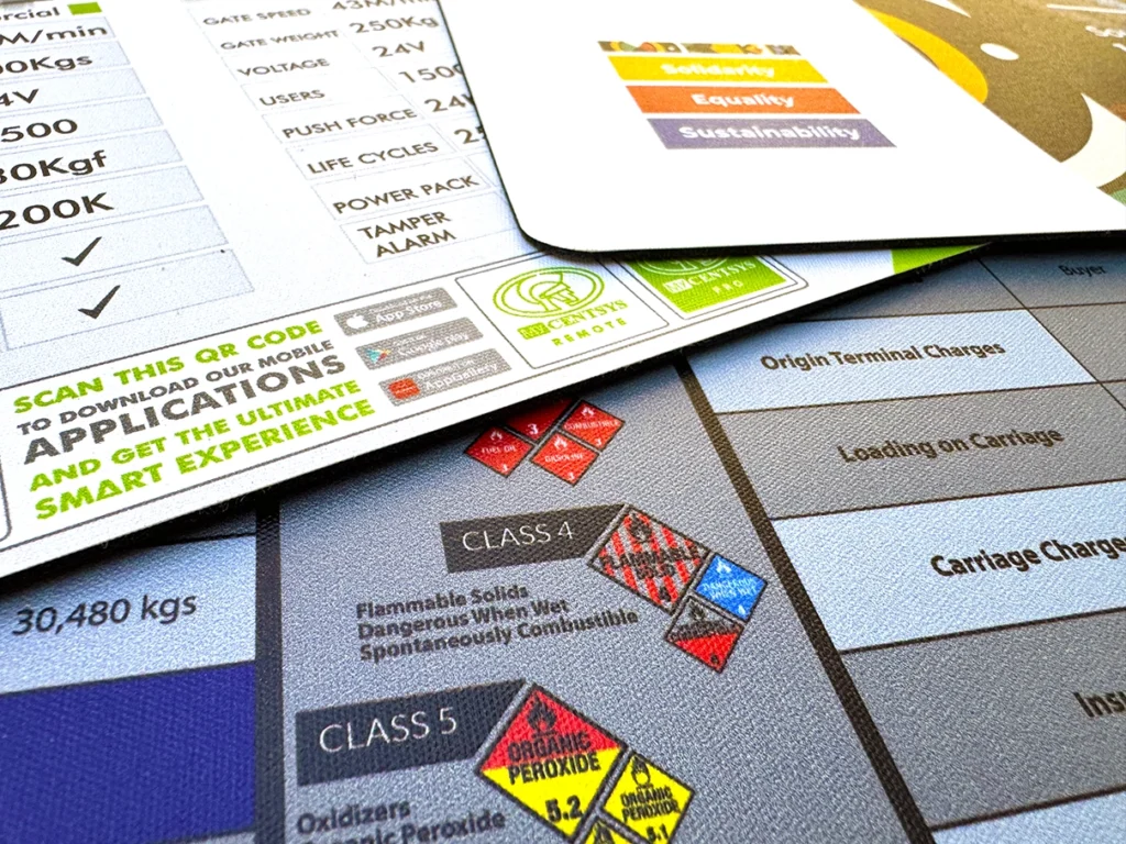 TechniMat, a durable new type of material for counter mats or cash mats